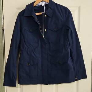 Crown & Ivy Navy Utility Jacket